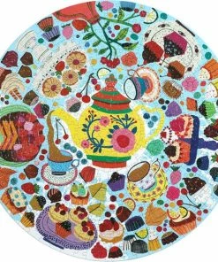 EeBoo Tea Party Legpuzzel 500 Stuk(s) Kunst -Goedkope puzzels winkel 550x551