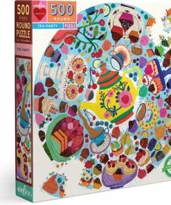 EeBoo Tea Party Legpuzzel 500 Stuk(s) Kunst -Goedkope puzzels winkel 550x560