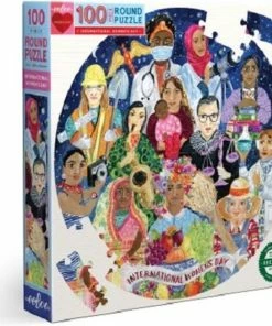 Puzze Eeboo International Women's Day 100 Rond