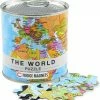 City Puzzle Wereld - Puzzel - Magnetisch - 100 Puzzelstukjes
