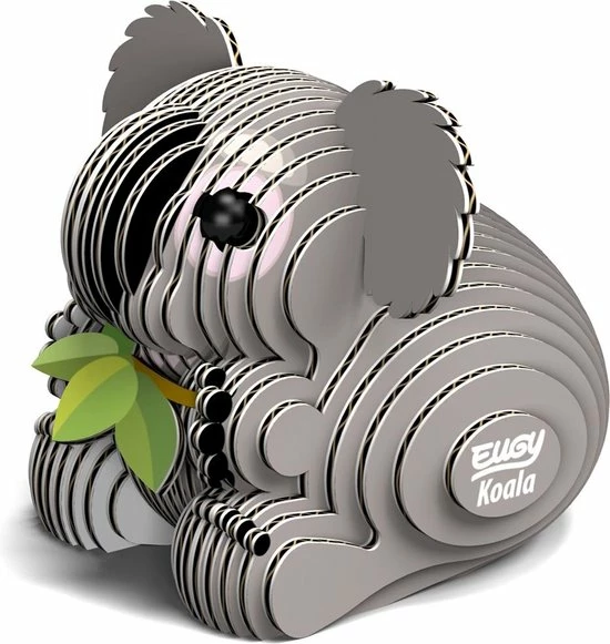 Eugy 3d-puzzel Koala 6 X 5 Cm Karton Grijs 32-delig 5 Eugy 3d-puzzel Koala 6 X 5 Cm Karton Grijs 32-delig - Afbeelding 5