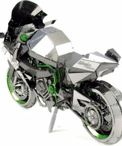 Iconx Metal Earth Modelbouw 3D Motorfiets Kawasaki Ninja H2R - Metaal -Goedkope puzzels winkel 550x583 3