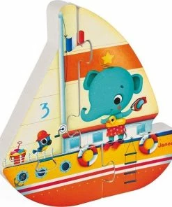 ✅ Janod Verticale Puzzel - Vakantie -Goedkope puzzels winkel 550x600