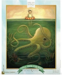 The New York Puzzle Company New York Puzzle Company Eight Arms For You - 500 Pieces -Goedkope puzzels winkel 550x622