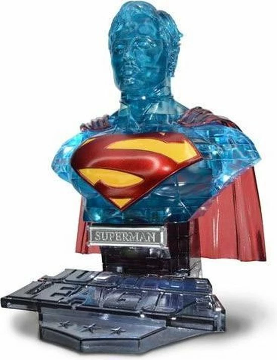 Happy Well DC COMICS - 3D Bust Puzzle - Superman (Cristal - 72 Puzzel Stukjes) 10 Happy Well DC COMICS - 3D Bust Puzzle - Superman (Cristal - 72 Puzzel Stukjes) - Afbeelding 10