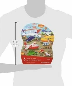 Crocodile Creek Gevormde Puzzel Busy Airport - 36 Stukjes -Goedkope puzzels winkel 550x733 12