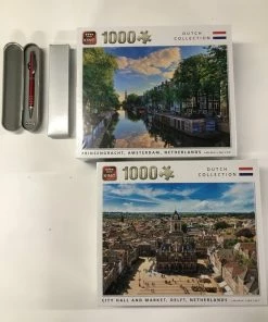 King International King - Legpuzzels Dutch Collection - City Hall And Market, Delft Netherlands + Prinsengracht, Amsterdam, Netherlands (2 X 1000 Stuks) | 68 X 49 Cm | Inclusief Unieke En Praktische Rode, Blauw Schrijvende Laserbalpen In Luxe Opbergbox. 5 King International King - Legpuzzels Dutch Collection - City Hall And Market, Delft Netherlands + Prinsengracht, Amsterdam, Netherlands (2 X 1000 Stuks) | 68 X 49 Cm | Inclusief Unieke En Praktische Rode, Blauw Schrijvende Laserbalpen In Luxe Opbergbox. -Goedkope puzzels winkel 550x733 2