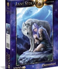 Clementoni - Anne Stokes Puzzel Collectie - Protector - 1000 Stukjes, Puzzel Volwassenen -Goedkope puzzels winkel 550x735 2