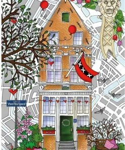 House Of Holland Amsterdam Puzzel - Oudezijds Voorburgwal 18, 100st.