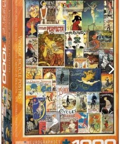 Eurographics Puzzel Vintage Bicycle Posters - 1000 Stukjes 11 Eurographics Puzzel Vintage Bicycle Posters - 1000 Stukjes -Goedkope puzzels winkel 550x762 1