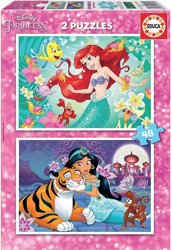 EDUCA 2x48 Disney Prinsessen 1 EDUCA 2x48 Disney Prinsessen