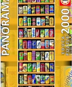 Educa - Blikjes Frisdranken - 2000 Stukjes