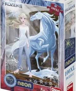 Disney Frozen 2 Neon Puzzel 100 XL Stukjes