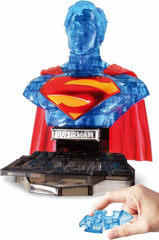 Happy Well DC COMICS - 3D Bust Puzzle - Superman (Cristal - 72 Puzzel Stukjes) 1 Happy Well DC COMICS - 3D Bust Puzzle - Superman (Cristal - 72 Puzzel Stukjes)